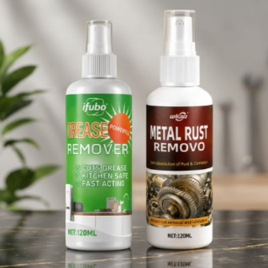 MetalClean Pro™ – Elimina grasa y óxido en 2 minutos sin esfuerzo.