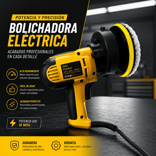 Pulidora Eléctrica Multifunción 700W Pro